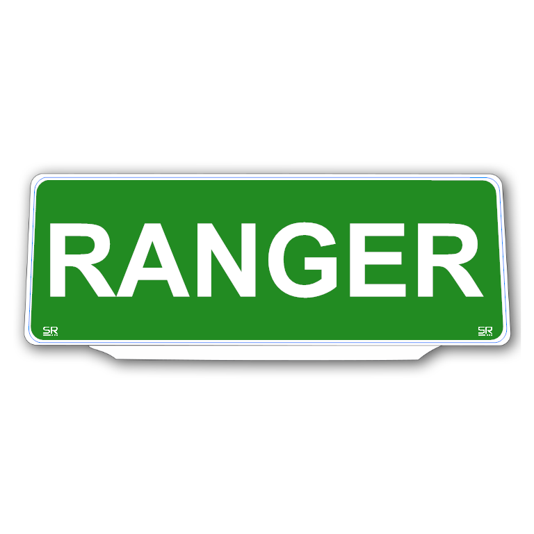 Univisor - RANGER - Forest Green Background with White Text - UNV213