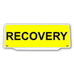 Univisor - RECOVERY - Yellow Background Black Text - UNV288