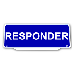 Univisor - RESPONDER - Blue Background White Text - UNV236