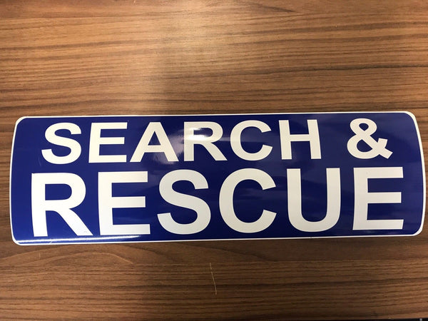 Search & Rescue with Blue Background (MG020)