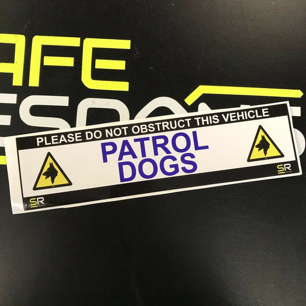 245mm Sticker - Patrol Dogs with Logo - ST24520