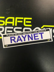 245mm Sticker - RAYNET - ST24529