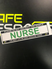 245mm Sticker - Nurse - ST24535