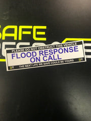 245mm Sticker - Flood Response - ST24542