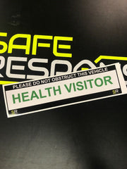 245mm Sticker - Health Visitor - ST24545