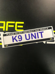 245mm Sticker - K9 Unit - ST24549