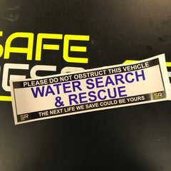 245mm Sticker - Water Search and Rescue - ST24553