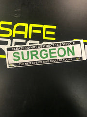245mm Sticker - Surgeon on Call - ST24563