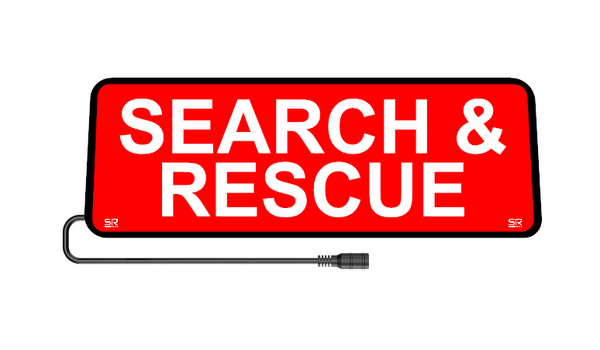 Safe Responder X - Search & Rescue - RED Background - SRX-092