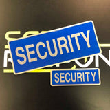 SECURITY - Blue - Digitally Printed Encapsulated Badge
