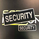 SECURITY - Black - Digitally Printed Encapsulated Badge
