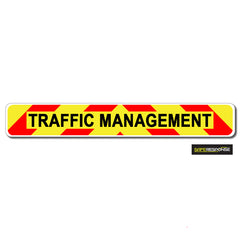Magnet Traffic Management Chevron Design Text (MG121)