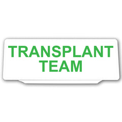 Univisor - Transplant Team - White with Green Text - UNV020