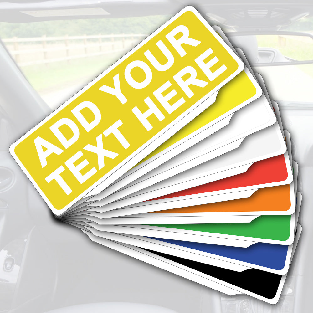 Add Own Text - Customised / Personalised Univisor - UNV173