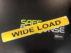 WIDE LOAD - 610mm - Yellow/Black MG083