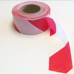 Barrier Tape - Red / White
