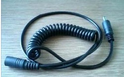 Plug & Play Accessory: Curly Extension Cable - 2metres - plug and play with your LED Univisor / Safe Responder