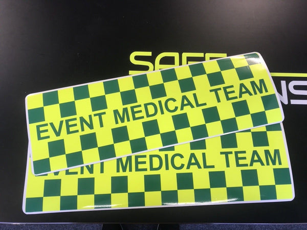 Event Medical Team - Vehicle Identification x 1 MG016