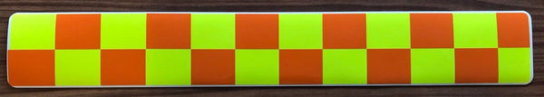 Blood Runner Rescue Orange Yellow Chequered Battenburg Single (MG008)