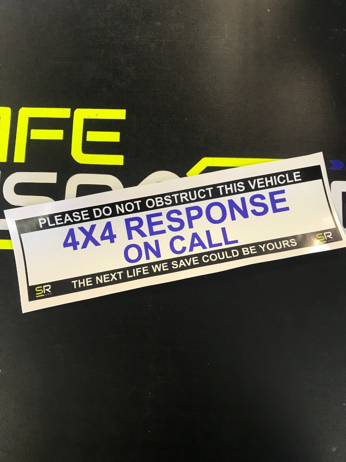 Sticker 4X4 RESPONSE ST24584 – Safe Response UK