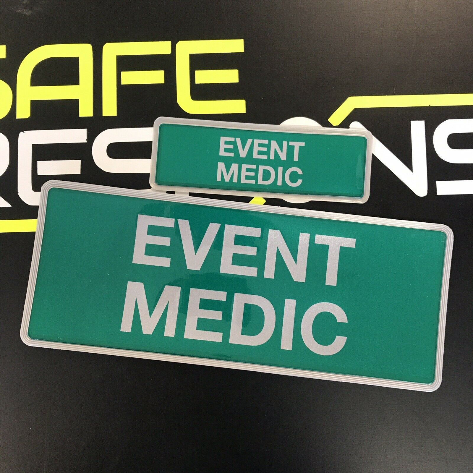 EVENT MEDIC - Digitally Printed Encapsulated Badge