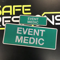 Reflective Badge - EVENT MEDIC