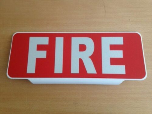 Univisor - Fire - Red with White Text - UNV041-A